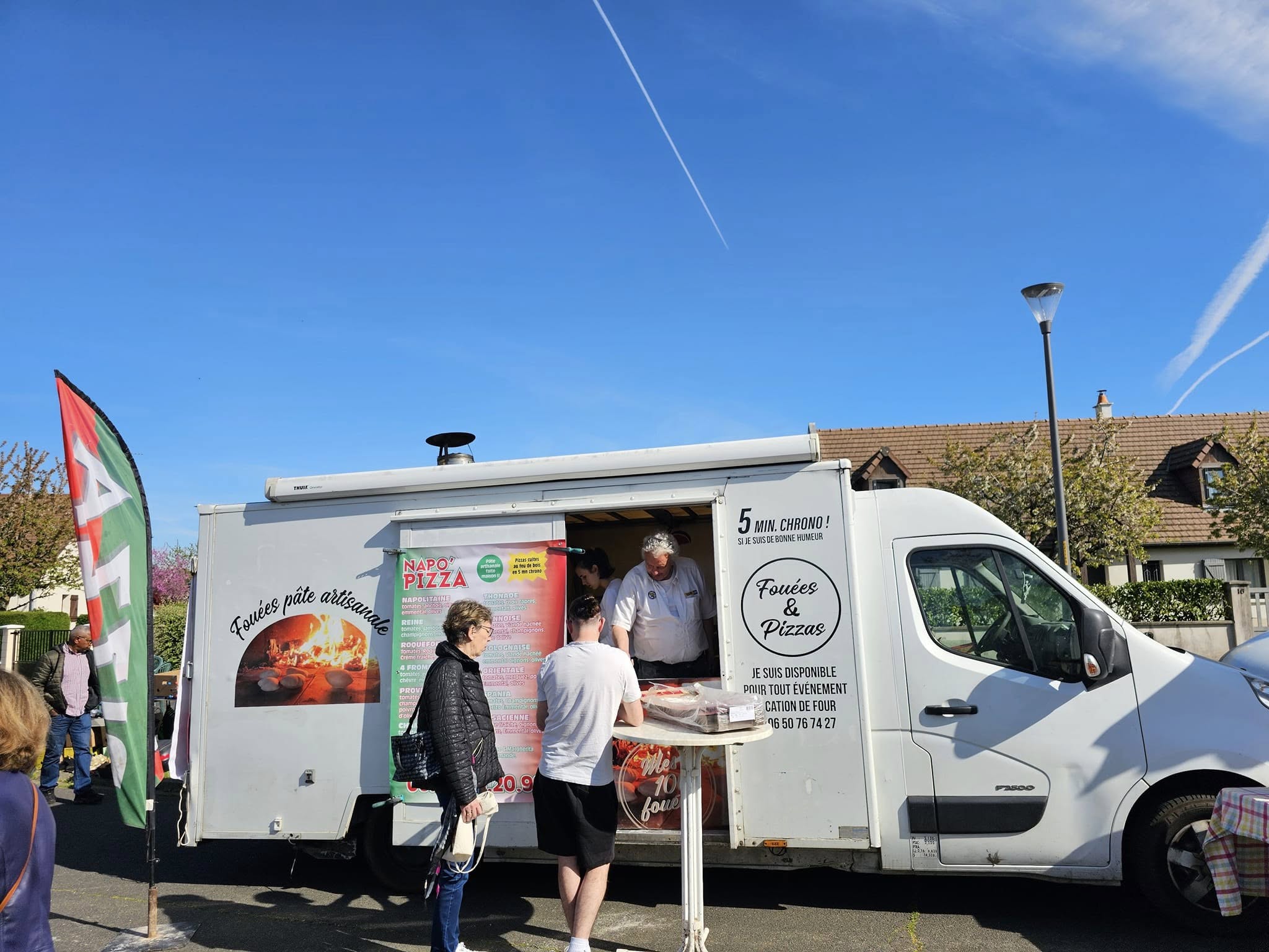 Food truck de pizzas et fouées